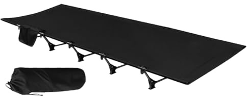 Generico Letti da Campo per Dormire, Letto Pieghevole da Campeggio, Letto da Esterno Portata 150 kg per Trekking Escursionismo Caccia Uscite Spiaggia Viaggi