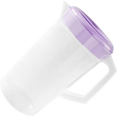 BESPORTBLE Brocca per Bevande in Plastica 3,5l con Coperchio, Bollitore per Acqua Fredda e Calda Resistente al Calore, Contenitore per Succo e Tè, per Casa, Feste e Picnic Riutilizzabile