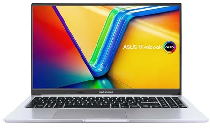 ASUS Vivobook 15 Laptop | Cool Silver (X-Serie) | 15,6 2,8K OLED 120Hz | Core i9 13900H | RAM: 24GB | SSD: 1TB | Windows 11 Pro | Office 2024 Pro