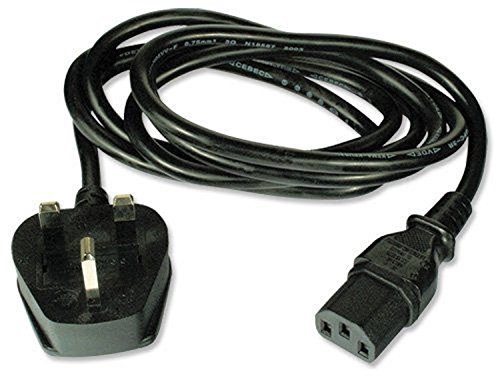 TV UK Mains Ac Power Cable Cord Lead 3 Pin replacement for Sony Bravia KDL-40V5100 KDL-40V5500 KDL-40V5810 KDL-40VE5 KDL-40VL130 KDL-40VL160