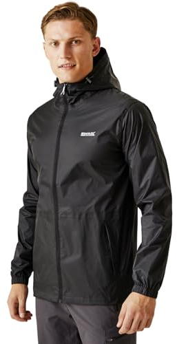 Regatta Pack-It III wasserdichte und atmungsaktive Shell-Jacke mit Kapuze und Taschen