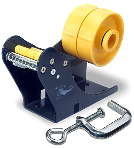 Excell Manual Label Dispenser, 2 in Labels, 3 in Core, C-Clamp