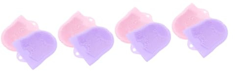 minkissy 8stücke Silikon Gesichtsreinigungsbürsten Sanfte Peeling Und Massagefunktion Für Tiefenreine Haut Für Hauttypen Tragbar Und Bequem Zu Nutzen