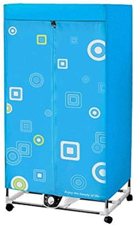 WolFum Sèche-Linge Chauffant Portable électrique - 1200 W Mode de séchage Rapide - 15 kg 2 Couches Grand Espace - Sèche-Linge Pliable Mode séchage Rapide et Efficace numérique