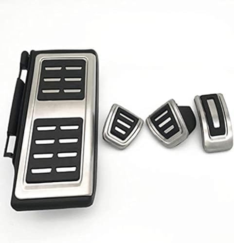 YUANXJUN Auto Pedalauflagen,für VW Golf MK7 7 VII Golf 7 Golf7,Car Styling Fußstütze Gasbremspedal Gaspedal Bremspedal Fußstütze,Auto Pedalauflagen.