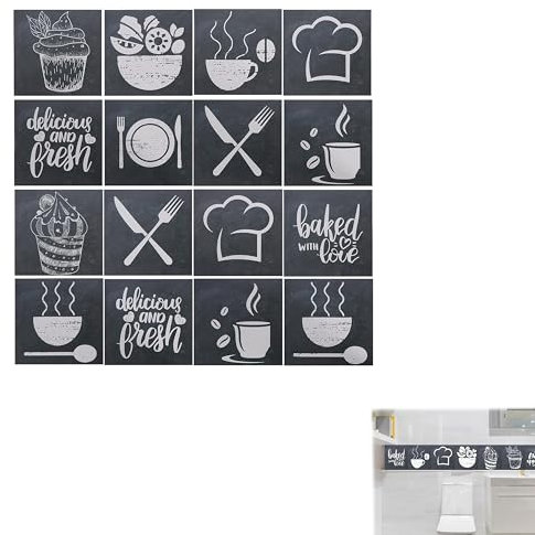 per piastrelle, PVC autoadesivi per cucina, bagno