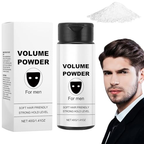 HhBdy Cera in Polvere, Finish Naturale Polvere per Capelli, Effetto Volumizzante Based Texture Powder Finish Opaco Hair powder, Stabile Polverina per Capelli Uomo a Uomini e Donne