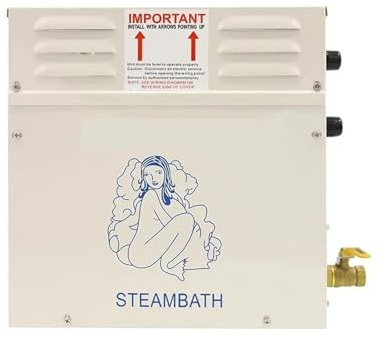Sauna vapeur, 6/8/9KW Steam Generator Home Maker Machine Sauna Bath SPA Shower Digital Controller Mist Making,pour la maison(4.5KW)