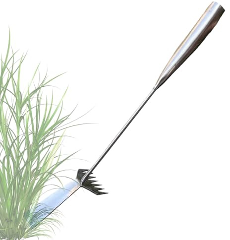 Estirpatori Manuali,Utensili da Giardino Antiruggine Manuali | Strumenti per Diserbo con Manico Lungo,per Giardino Prato Esterno Fattoria Coltivazione Paesaggistica