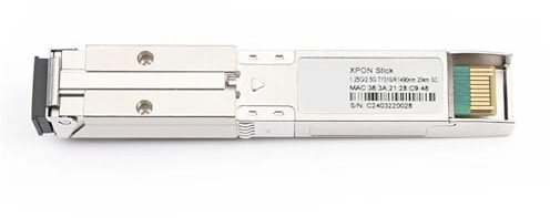 XPON=EPON/GPON 1.25G/2.5G Stick SFP ONU with SC Connector 1310nm/1490nm Pon Module ONT 20KM Modem OLT(3 PCS)