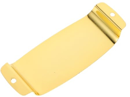 Kisangel Funda Protectora Adecuado como Obsequio de Cumpleaños Fácil de Usar y para Mantiene la Calidad del Sonido Bajos de Aleación de Zinc Dorada para Pickups y Bajos