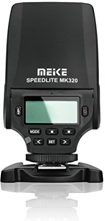 MEIKE MK-320C Speedlite Flash TTL for Canon Mirrorless & DSLR (1D, 5D Mark II, III, 5D, 6D, 7D, 7D Mark II, 50D, 60D, 70D, 100D, 550D, 600D, 700D, 1000D, 1100D)