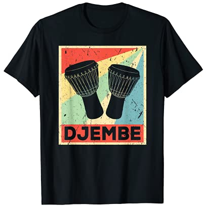 Djembe Retro Unisex T-Shirt