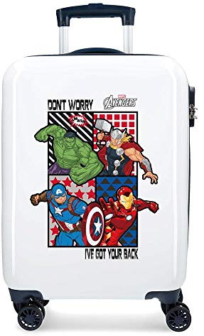 Marvel Avengers All Avengers Kabinenkoffer Mehrfarbig 34x55x20 cms Hartschalen ABS Kombinationsschloss 32L 2,6Kgs 4 Doppelräder Handgepäck Rächer