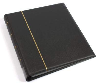 KOBRA Nr. FE Euro-Münzalbum ohne oder mit 5 Blättern für 15 Eurosätze im wattierten Norm-Ringbinder, 5 Farben ohne oder mit Kassette Nr. FK zur Auswahl (Schwarz, Album leer)