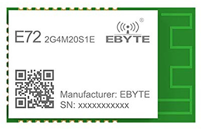EBYTE CC2652P Module intelligent sans fil à protocole BLE 5.0 + Zigbee 2,4 GHz SMD, antenne embarquée pour Smart Home, Werehouse, date sans fil, contrôle industriel à distance
