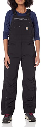 Carhartt Super Dux-Salopette Isolante Pantalon, Noir, S Homme