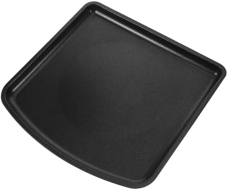 HOMSFOU Accessori Per Friggitrice Ad Aria Vassoio Per Olio Mold Per Torta E Teglia Per Pizza Utensili Da Forno Versatili Per Cottura E Grigliatura in Friggitrice Ad Aria O Forno Nero