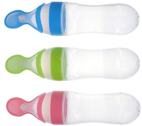 Abaodam Babybrei Flaschen Sicheres Fütterungswerkzeug Für Kleinkinder Ideal Für Reisbrei Und Getreide Nahrungsmittel Essgeschirr Und