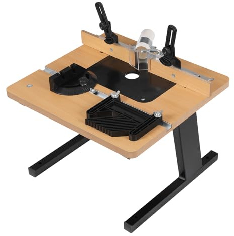OberfräSentisch Einstellbar Tischfräsmaschine Holzbearbeitung Router Tisch für Holz Trimmen, Möbel Verarbeitung, Holz Nuten