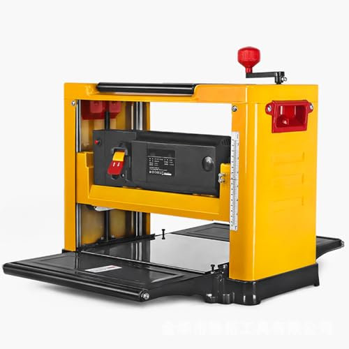 Electric Woodworking Planer, 17-Inch Benchtop with 2000W Motor, Extended Infeeding Table, Low Noise for Efficient Hard & Soft Wood Material Removal
