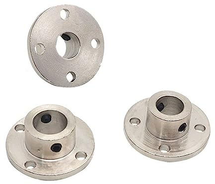 accoppiamento, flange coupler, rigid flange coupling 3pc Coupling Guide Shaft Bracket Coupler Motor Connector(6mm)
