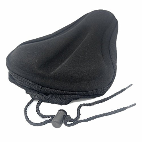 AISHEMI Morbido cuscino per sella per bicicletta per bambini, in gel, traspirante, 22,9 x 15,2 cm, per la maggior parte dei bambini, triciclo, banlance