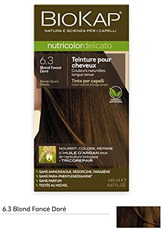Nutricolor Delicato Haarfarbe Dunkelblond Gold 6.3