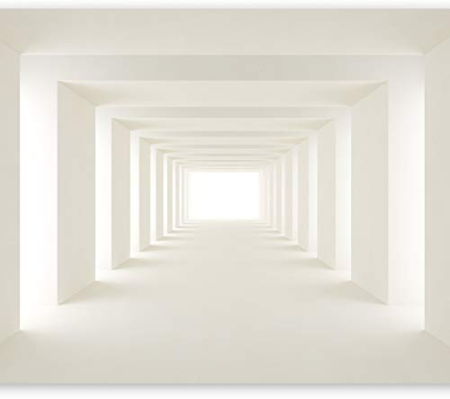 murando - Fototapete Premium-Vlies 3d Effekt 450x315cm Foto Tapete Schlafzimmer Wohnzimmer Moderne Vliestapete XXL Wandtapete Motivtapeten Bildtapete 3d Effekt Wand Dekoration Flur Tunnel a-A-0124-a-b