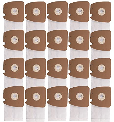 20 Pack Replacement Vacuum Dust Bags MM Premium Paper Bag Fit For Sanitaire S3680 & SC3680 Canister Vacuums, 63253A (20 Pack)