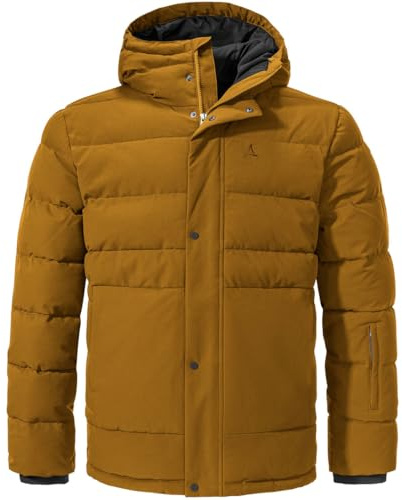 Schöffel Herren Ins. Jacket Eastcliff M, atmungsaktive, wasserdichte Winter Wanderjacke, Outdoorjacke mit verstellbarer Kapuze und praktischen Taschen