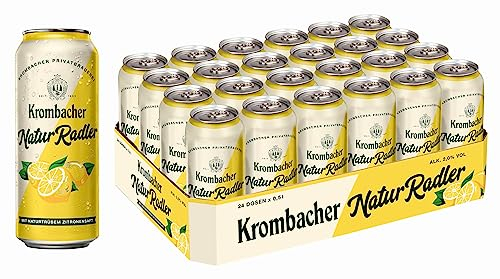 Krombacher NaturRadler 0,5L Dose 24er Dosentray