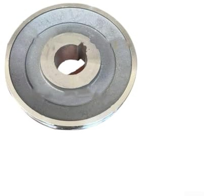 Aluminium-A-Typ-Rillenmotor-Riemenscheibe für Luftkompressoren, 100 mm Durchmesser, kompatibel mit 19 mm und 24 mm Innendurchmesser Spezifikationen (97 x 19)