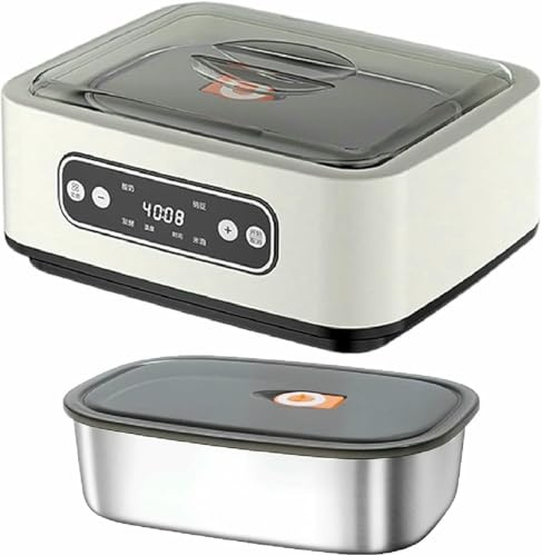 XNZJHPP Máquina de fermentación para Hacer Yogur, Yogur casero de Bricolaje de bajo Ruido, multifunción de Calentamiento Profesional a Temperatura Constante (Without Cup)