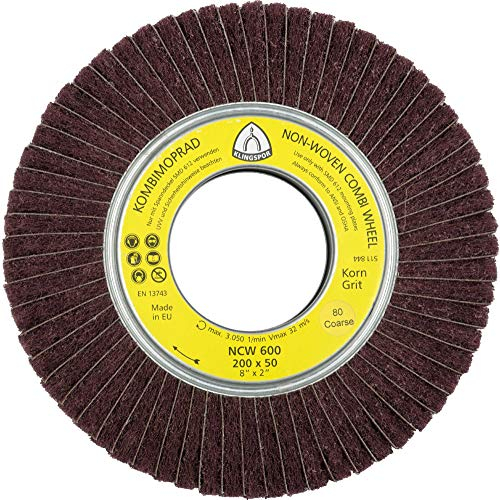 3 x Klingspor NCW 600 Vliesmopräder Kombination, 165 x 50 x 43 mm Korn 80 Coarse Art.: 258909