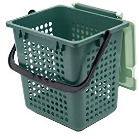 bioMat Airbox Bidone per il Umido con Coperchio, per Sacchi fino a 10l, Secchio Ventilato per Umido, Made In Germany