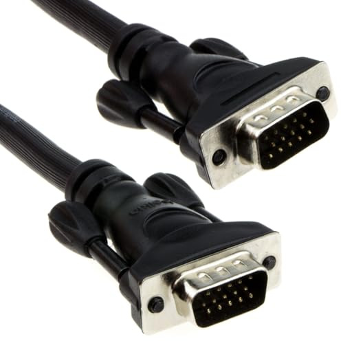 Belkin HQ VGA 15pin Monitor Mostrar Cable Doble Blindado Coax Cable 3 m [3 metros]