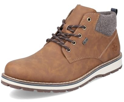 Rieker Hombre Botines 38419, de Caballero Botines con Cordones,Repelente,riekerTEX