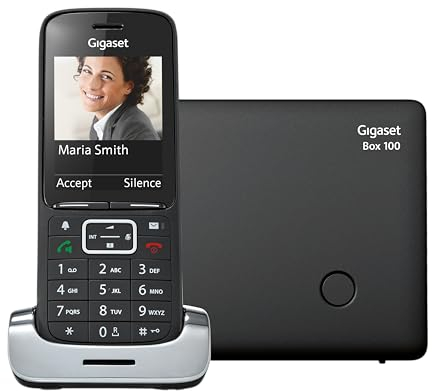 Gigaset Premium 300, Telefono Cordless DECT, Display TFT a Colori, Agenda 500 contatti, Sincronizzazione dati tramite USB, Display Vocale a Colori, Multicolore