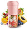Slenderblender Pro Portable Mini Blender, Pink - 4 Stainless Blades, Rechargeable Personal Blender Cup for Shakes, Smoothies, Gym, Travel & Sports