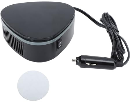 Calefacción de Coche Portátil, 12 V ABS Calefacción Rápida Descongelación Desempañado Calefacción de Coche Compacto Ligero Desnieve Calefacción de Coche (Modelo Básico)