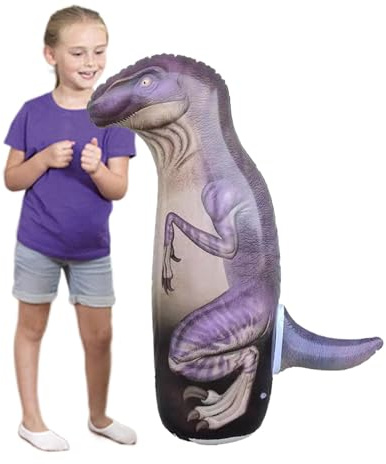 Sacchetto gonfiabile, con dinosauro, giocattolo da boxe, giocattolo da boxe, giocattolo da boxe, giocattolo da boxe con movimento immediato per bambini