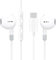 PH26 Auricolari cablati USB-C bianchi compatibili per Philips S20, auricolari in-ear con microfono e controllo del volume, auricolari stereo HiFi