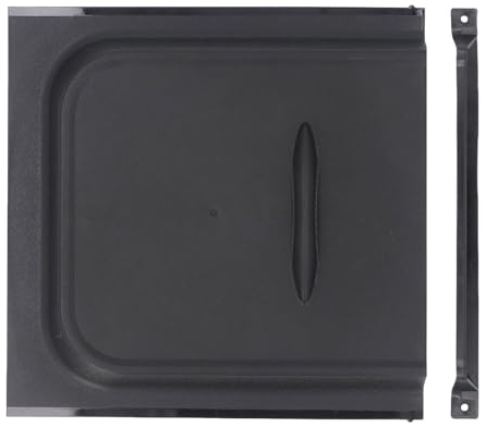 VBESTLIFE RV-Fliegengittertür-Schieberegler, 12-Zoll-Panel mit Gleitstopper, Türschieber-Ersatz für Wohnmobil, Campingwagen, Wohnwagen, Schwarz