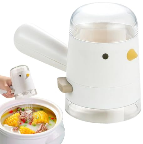Salero - Salero Dosificador Ajustable con Medición,Envase Recargable Con Moledor Ajustable Para Uso Doméstico Exterior E Interior En Cocina Viajes Y Acampada