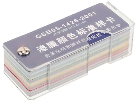 GETAJGHSD Nuancier Ral Peinture Portable 83 Cartes Échantillons de Couleurs de Peinture Standard pour Projets DIY de Sol