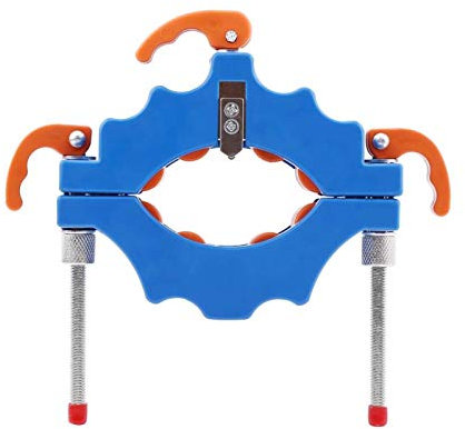 Glasflaschenschneider für Flaschen, Flaschenschneider, Premium Glasschneider für Flaschen Vormontiert für sofortigen Start, robustes, langlebiges Set für kreatives Basteln(Blau)
