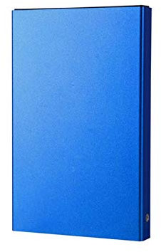 SUYING Hard disk esterno HDD 2tb 500gb 320gb 160gb, 2.5 USB 3.0 metallo memorizzazione dati portatile, adatto per PC desktop, MacBook, laptop, Ps4, Xbox One, Smart TV (80 GB, blu)