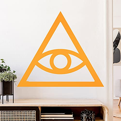 Auge der Vorsehung I Wandtattoo Wandaufkleber Wall Sticker - Dekoration, Küche, Wohnzimmer, Schlafzimmer, Badezimmer