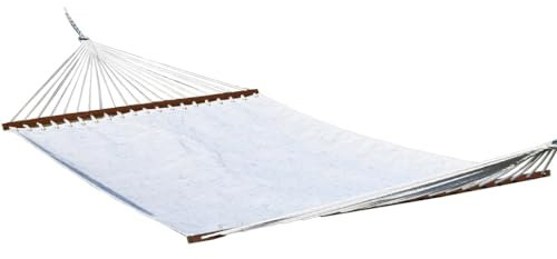 hoplo holzenplotz Stabhängematte Natur Textilene ideal für den Swimming-Pool Bereich